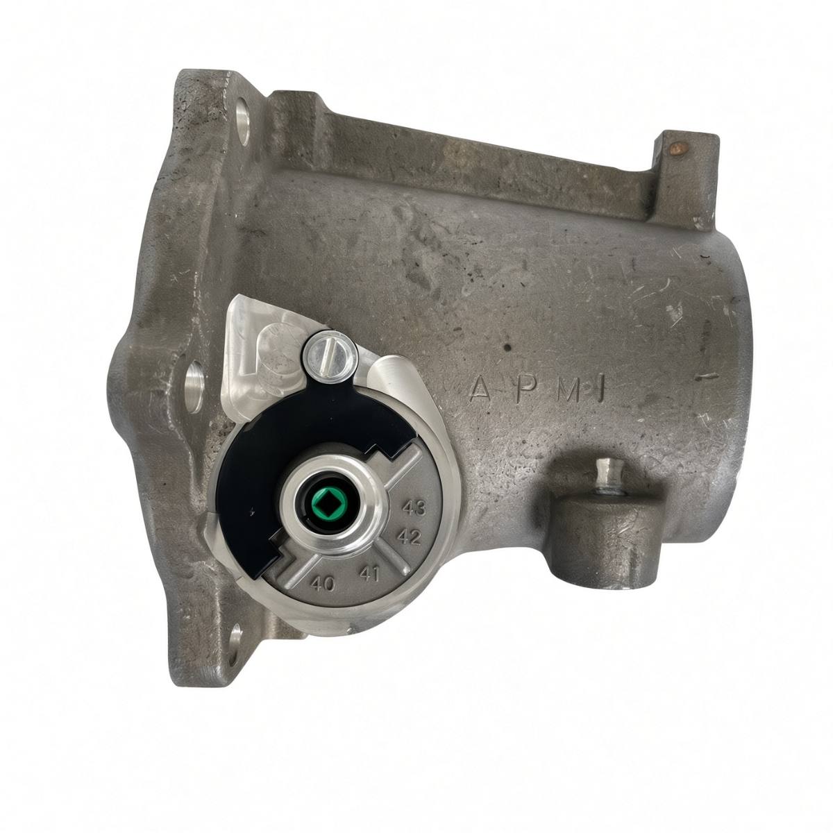 Tail housing with the speedometer gear index visible
